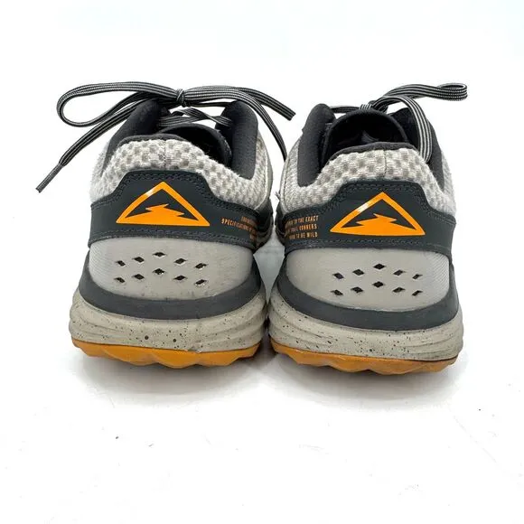 NIKE Juniper Trail Running Shoes Cobblestone Rush Orange Black Gray Size 14