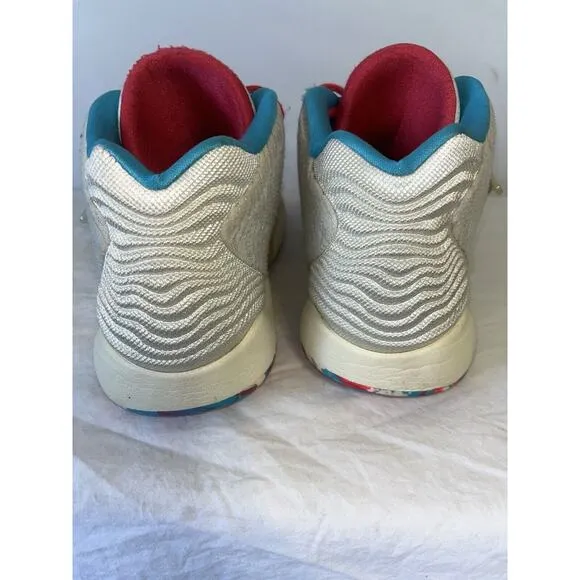 Nike KD 14 &quot;Cashmere&quot; CW3935-700 Mens Size 9 Multicolor Basketball Durrant Shoes