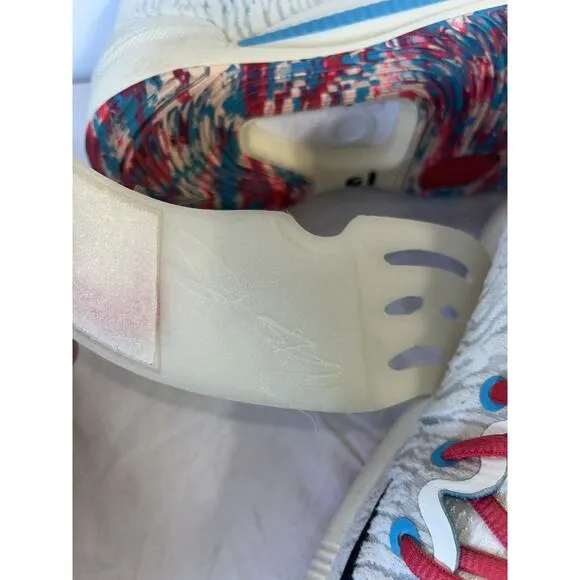 Nike KD 14 &quot;Cashmere&quot; CW3935-700 Mens Size 9 Multicolor Basketball Durrant Shoes