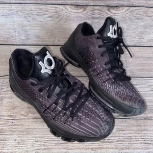 NIKE KD 8 VIII Blackout Running Athletic Shoes Sz 4.5Y /Women's Size 6