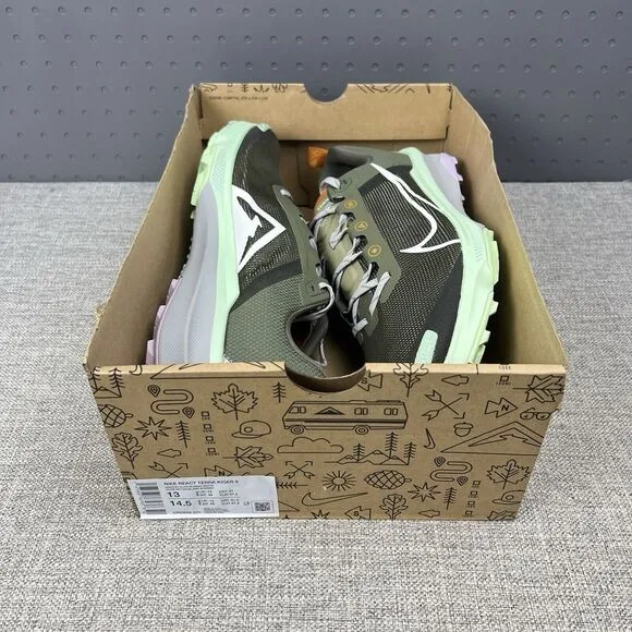 Nike Kiger 9 Trail Running Shoes Medium Olive/Lilac DR2693-201 New Men's Size 13