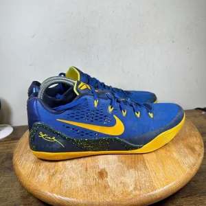 Nike Kobe 9 EM Gym Blue University Gold 2014 Mens Size‎ 10 Shoes 646701-474