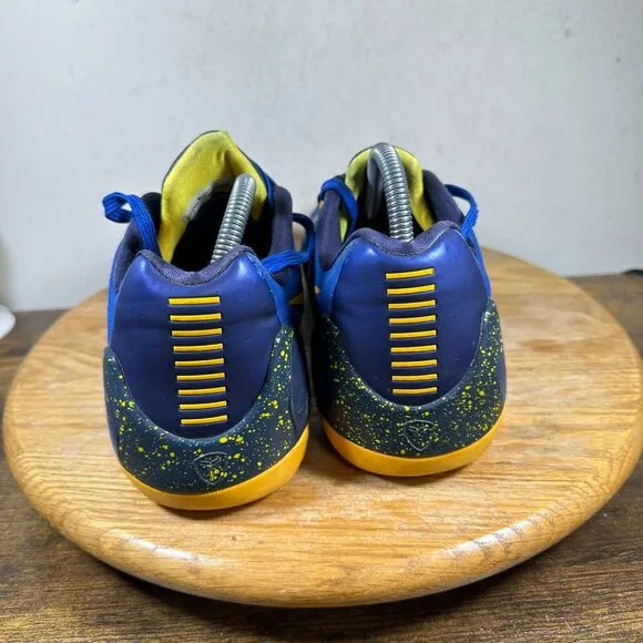 Nike Kobe 9 EM Gym Blue University Gold 2014 Mens Size‎ 10 Shoes 646701-474