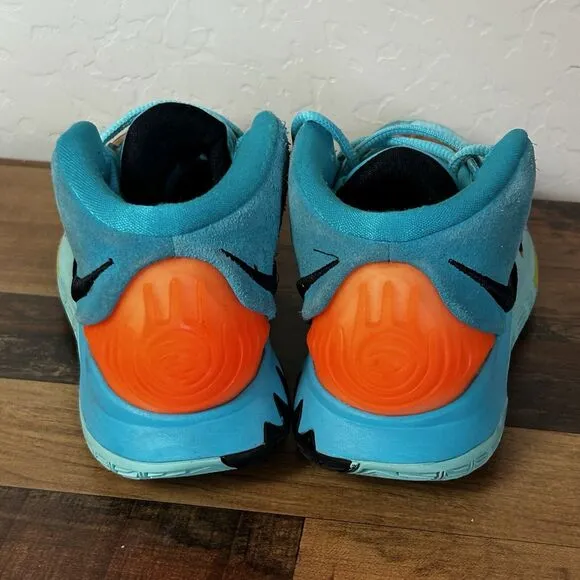 Nike Kyrie 6 Oracle Aqua Sneakers Size Youth 5 (GS) Shoes BQ5599 Basketball Blue