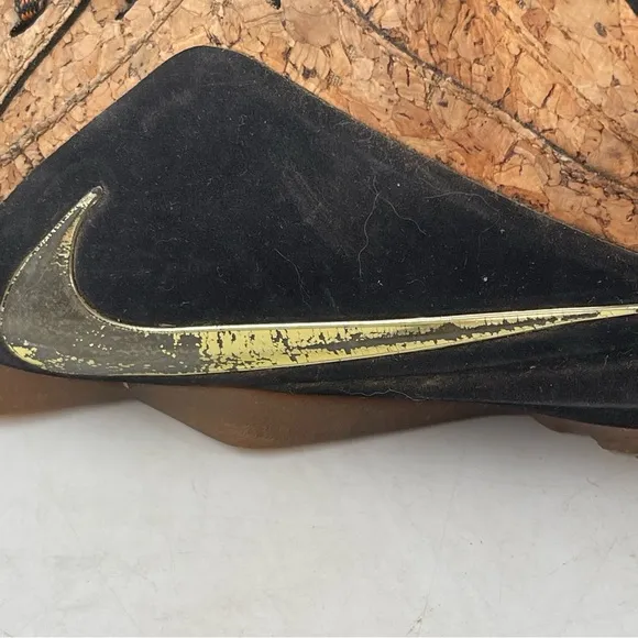 Nike LeBron 12 EXT Cork 2015 Gold Swoosh “King’s Court” Basketball Shoes-Size 10