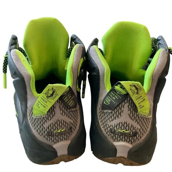 Nike Lebron 12 Mens Basketball Shoes Gray/Volt Size 9.5 US