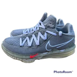 Nike LeBron 17 XVII Low Particle Grey Shoes James Gray Gym‎ CD5007-004 9.5
