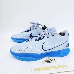 Nike Lebron 21 Translucent Blue Outsole Basketball Men's Shoes
