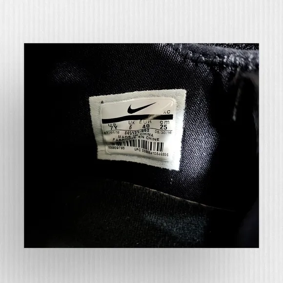 Nike Lebron James Soldier TenX Black Basketball Sneaker Size 7Y Women 8.5 844374