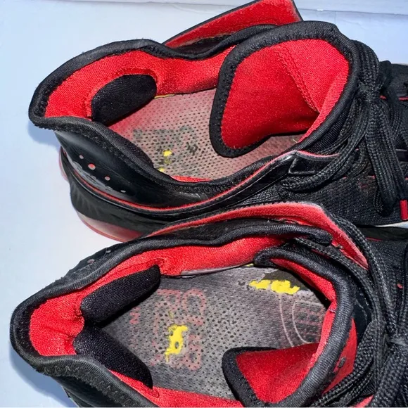 Nike LeBron XIX 19 Low Bred DH1270-001 Black Red Basketball Shoes Men’s- Size 12