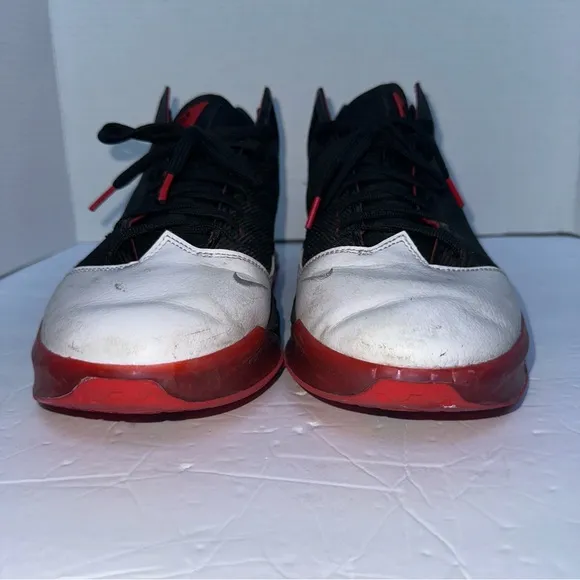 Nike LeBron XIX 19 Low Bred DH1270-001 Black Red Basketball Shoes Men’s- Size 12