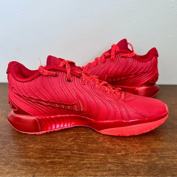 NIKE LEBRON XXI 21 MEN'S BASKETBALL SHOES Crimson/Gym Red HF5951-600 sz 8
