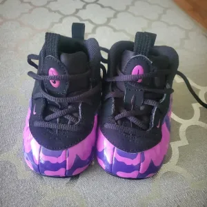 Nike Little Posite Pro Crib 'Hyper Violet' size 4c