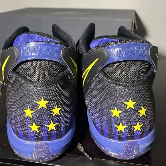 Nike LSU Tigers Shoes Mens Size 12 Zoom Field General Turf Sneakers Football
