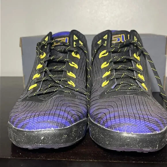 Nike LSU Tigers Shoes Mens Size 12 Zoom Field General Turf Sneakers Football