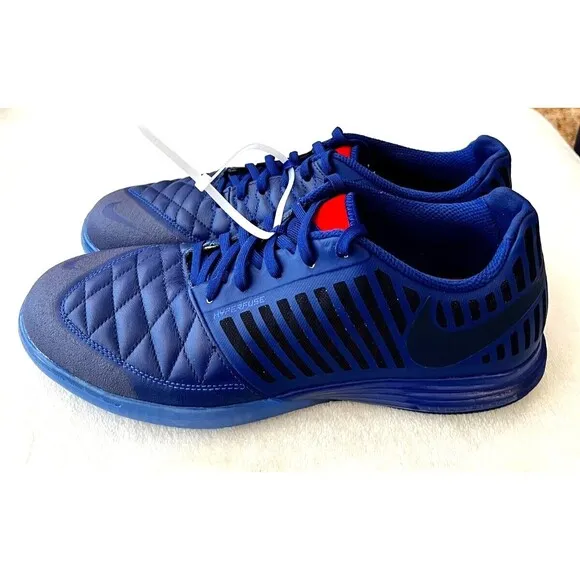 Nike Lunargato II Futsal Soccer Shoes Royal Blue 580456-401 Men’s Size 11.5 NEW