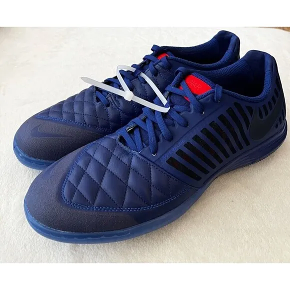 Nike Lunargato II Futsal Soccer Shoes Royal Blue 580456-401 Men’s Size 11.5 NEW