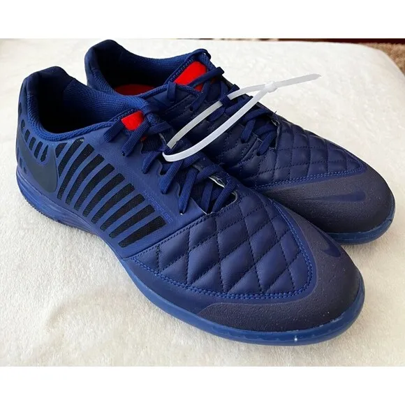 Nike Lunargato II Futsal Soccer Shoes Royal Blue 580456-401 Men’s Size 11.5 NEW
