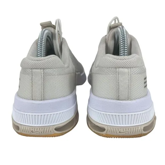 Nike | Men 9 | Metcon 8 Natural/White/Gray Lock Laces Gym Sneakers‎ Shoes