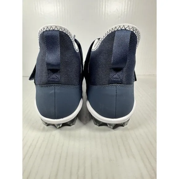 Nike Men’s 12 Alpha Menace Pro 2 MID Football Cleats BV3945-102 Navy White