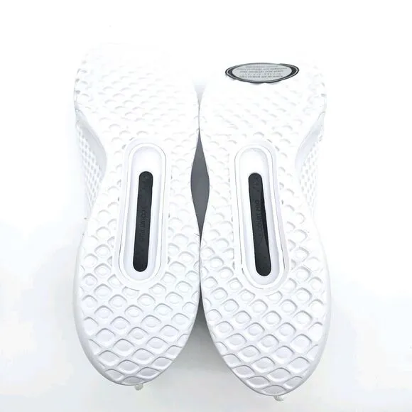 Nike (Mens 12) Zoom Court Pro HC Hard‎ Court Tennis Lace Up Shoes White Sneakers