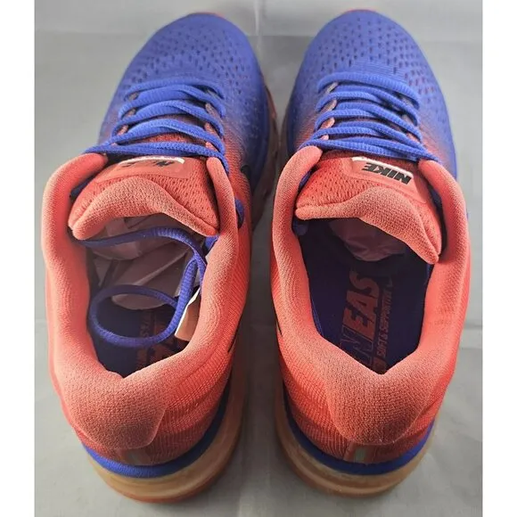 Nike Men's Air max 2017 Red/Royal Blue/Black Size 8