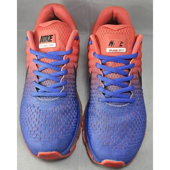 Nike Men's Air max 2017 Red/Royal Blue/Black Size 8