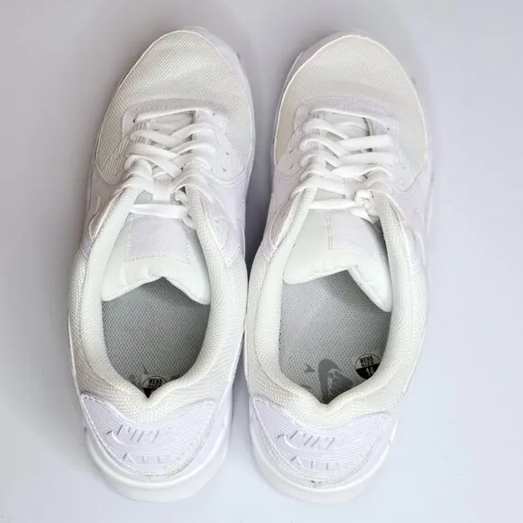 Nike Men's Air Max 90 White Sneaker Athletic Shoes Sz 14 CN8490-100
