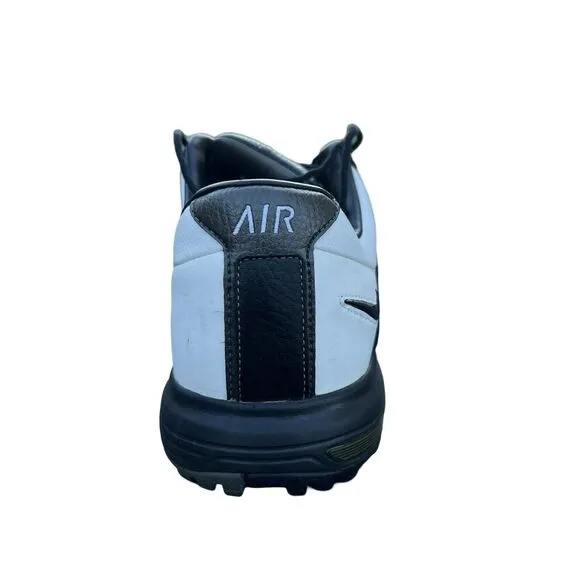 Nike Men's Air Tour Saddle II White/ Silver/ Black Golf Shoes Size US 11.5