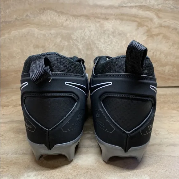 Nike Men's Alpha Menace Pro 3 Football Cleats Black Grey CT6649-010