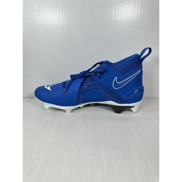 Nike Mens Alpha Menace Pro 3 Football Cleats Size 10.5 Royal Blue CT6649-414 NEW