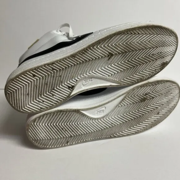 Nike Men’s Court Royale 2 Mid White Sneakers, Size 9M