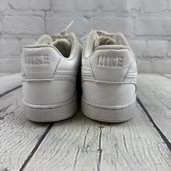 Nike Men’s Court Vision Low Size 8.5 Triple White DH2987-100