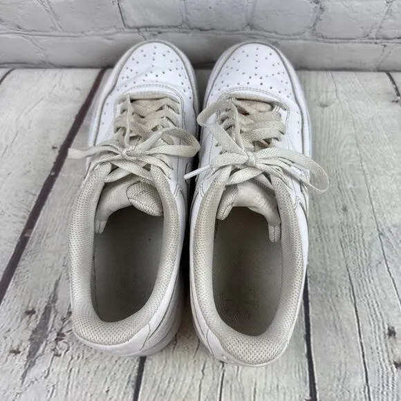 Nike Men’s Court Vision Low Size 8.5 Triple White DH2987-100