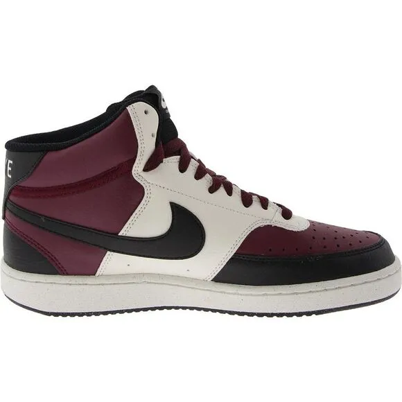 Nike Mens Court Vision Mid NN Purple Workout Basketball Shoes Sneakers New