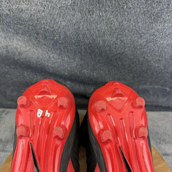 Nike Mens Force Savage Size 10 Cleats Red Black Football Training Shoes