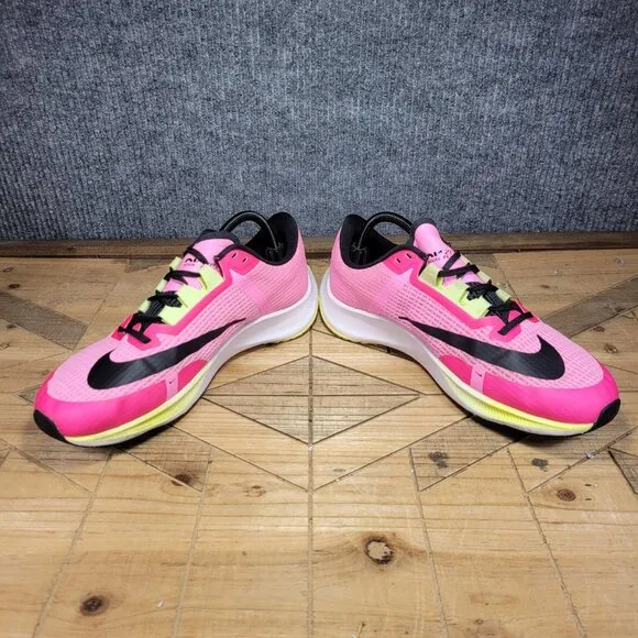 Nike Men’s Rival Fly 3 Pink/Black Road Racing Running Shoes Size 10.5