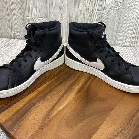 Nike Men's Size 9 Court Royale 2 Mid Rise Black Onyx 2020 Athletic Shoes
