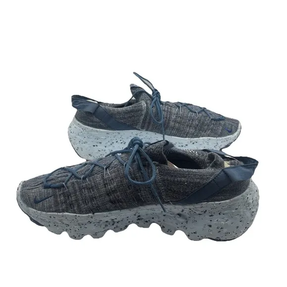 Nike Mens Space Hippie 04 Mystic Navy Blue Grey CZ6398-400 Running Shoe Size 14