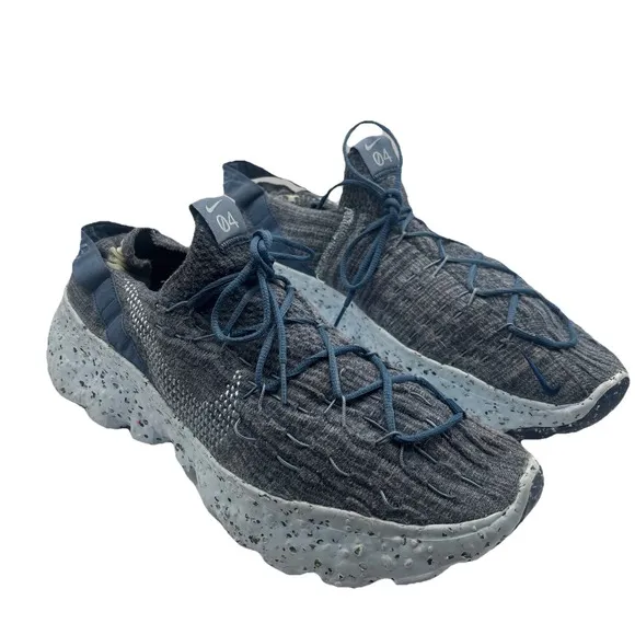 Nike Mens Space Hippie 04 Mystic Navy Blue Grey CZ6398-400 Running Shoe Size 14