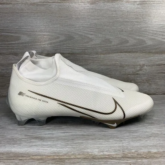 Nike Men’s Vapor Edge Pro 360 Gold Football Cleats AO8277-111 Size 16