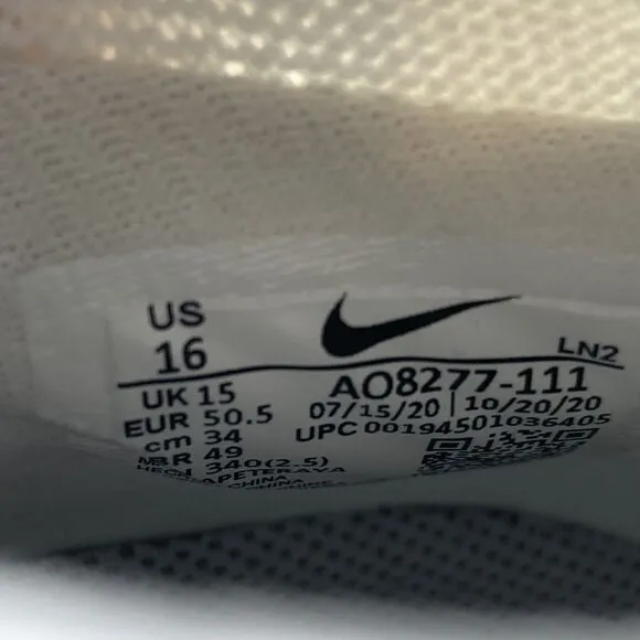 Nike Men’s Vapor Edge Pro 360 Gold Football Cleats AO8277-111 Size 16