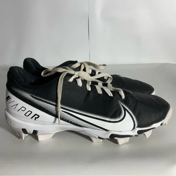 Nike Men’s Vapor Edge Shark CD0074-001 Black Football Cleats Sport Shoes Sz 10.