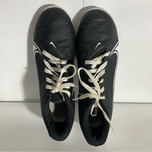 Nike Men’s Vapor Edge Shark CD0074-001 Black Football Cleats Sport Shoes Sz 10.