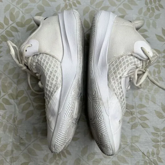 Nike‎ Mens Zoom Hyperspeed Court CI2964-100 White Basketball Shoes Sneakers Sz 8