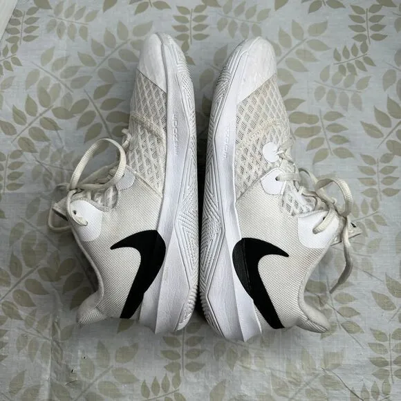 Nike‎ Mens Zoom Hyperspeed Court CI2964-100 White Basketball Shoes Sneakers Sz 8