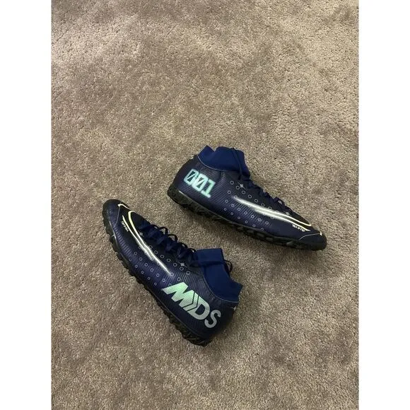 Nike‎ Mercurial Superfly 7 Academy MDS FG/MG Cleats Soccer (BQ5427-401) Sz 12 US
