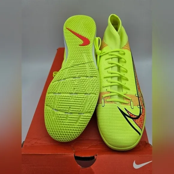 Nike Mercurial Superfly 8 Academy IC 'Motivation Pack' Soccer Shoes Mens Sz 11.5