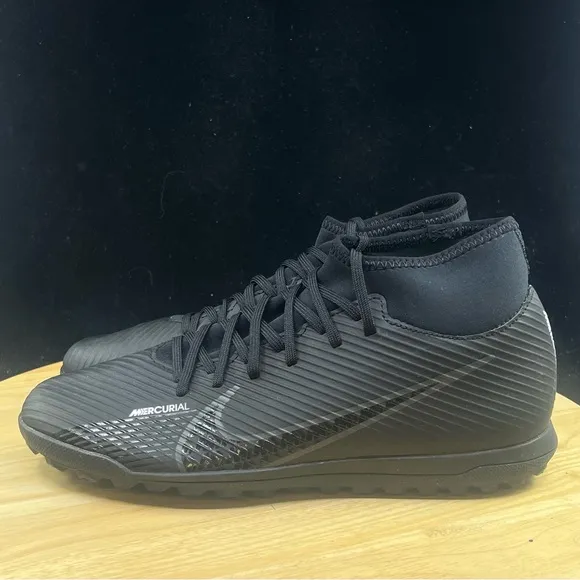Nike Mercurial Superfly 9 Club TF Soccer Shoes Mens Size 8.5 Black DJ5965 001