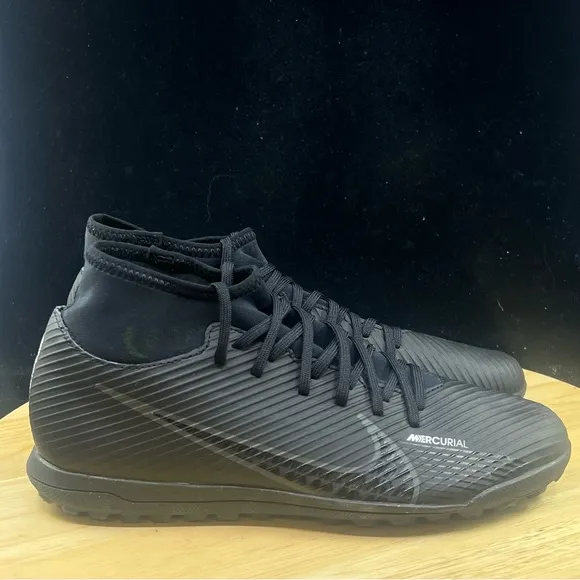 Nike Mercurial Superfly 9 Club TF Soccer Shoes Mens Size 8.5 Black DJ5965 001